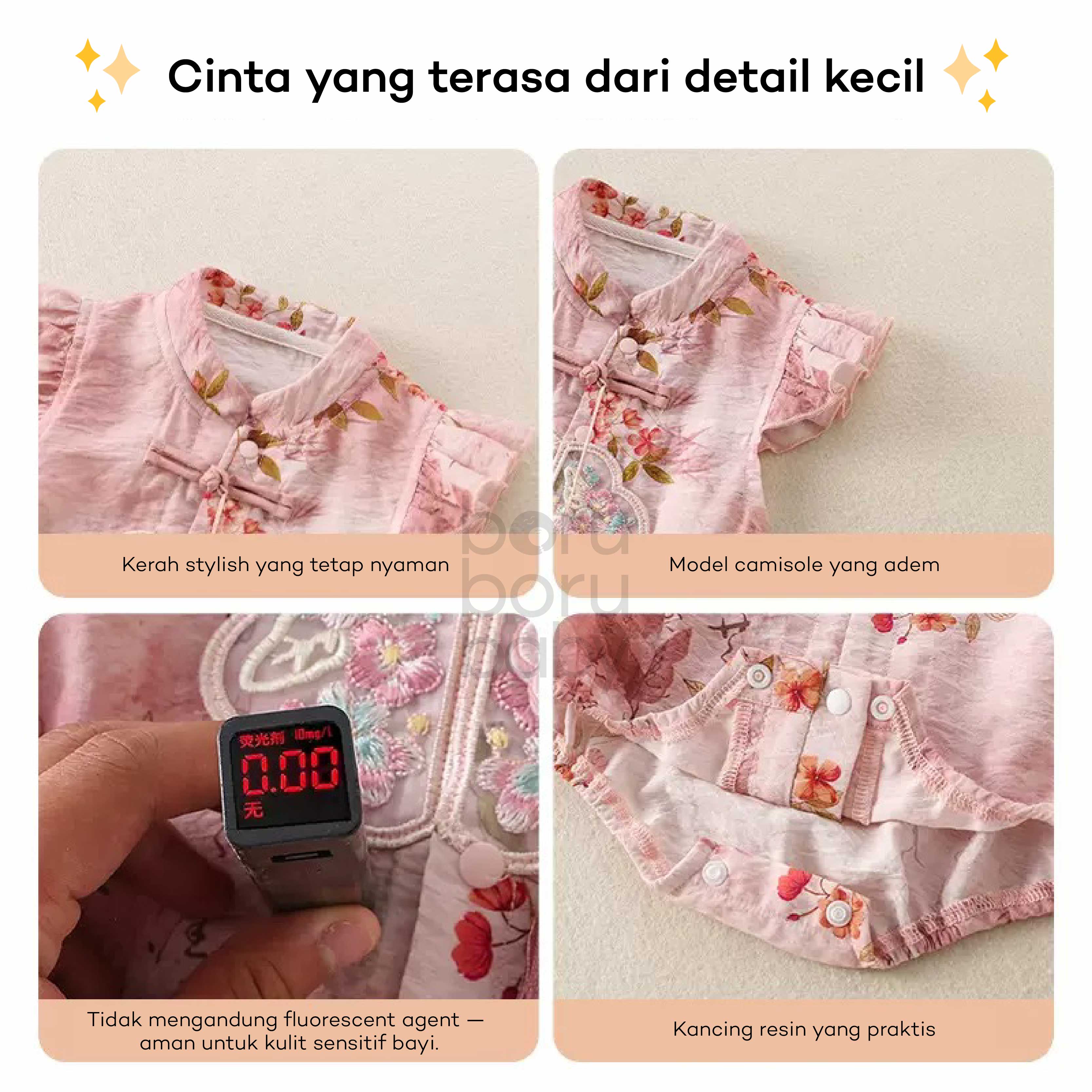 Yue Romper Imlek - Baju bayi chinese new year - Baju anak Sinchia