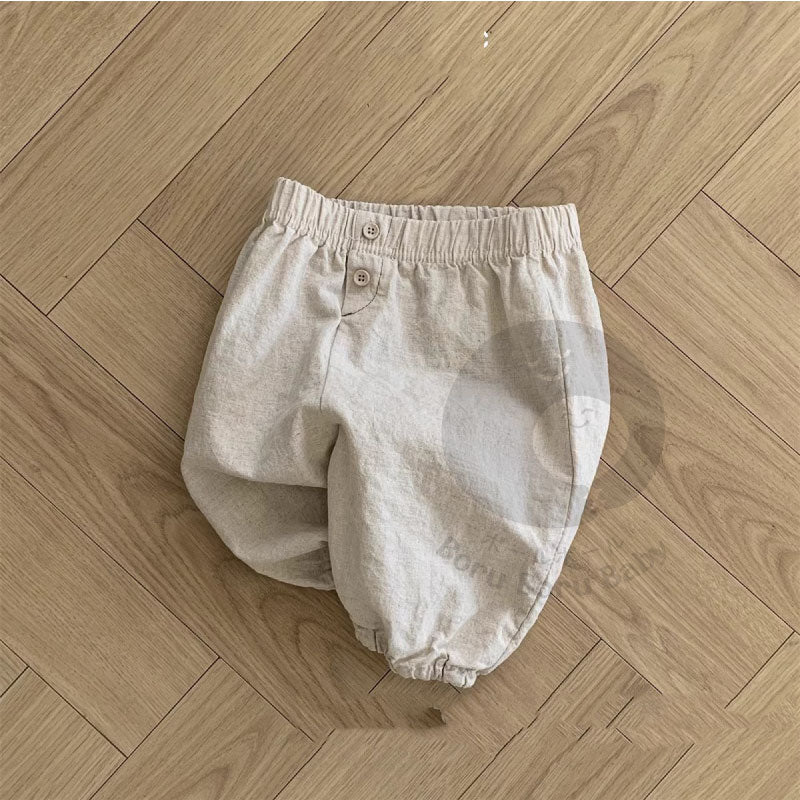 Baby Basic Pants - Celana Bayi Unisex - Celana Linen Bayi