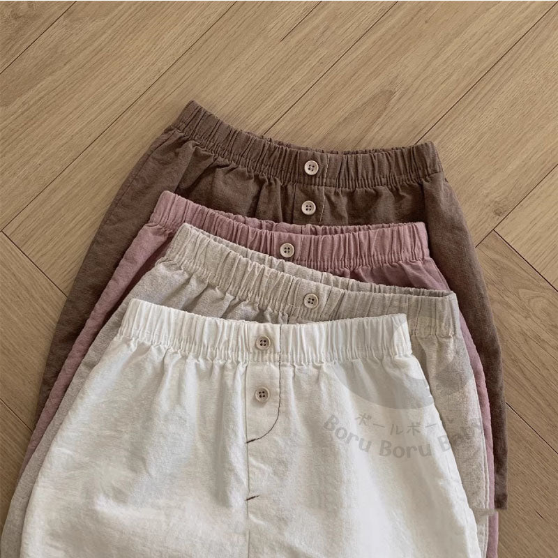 Baby Basic Pants - Celana Bayi Unisex - Celana Linen Bayi