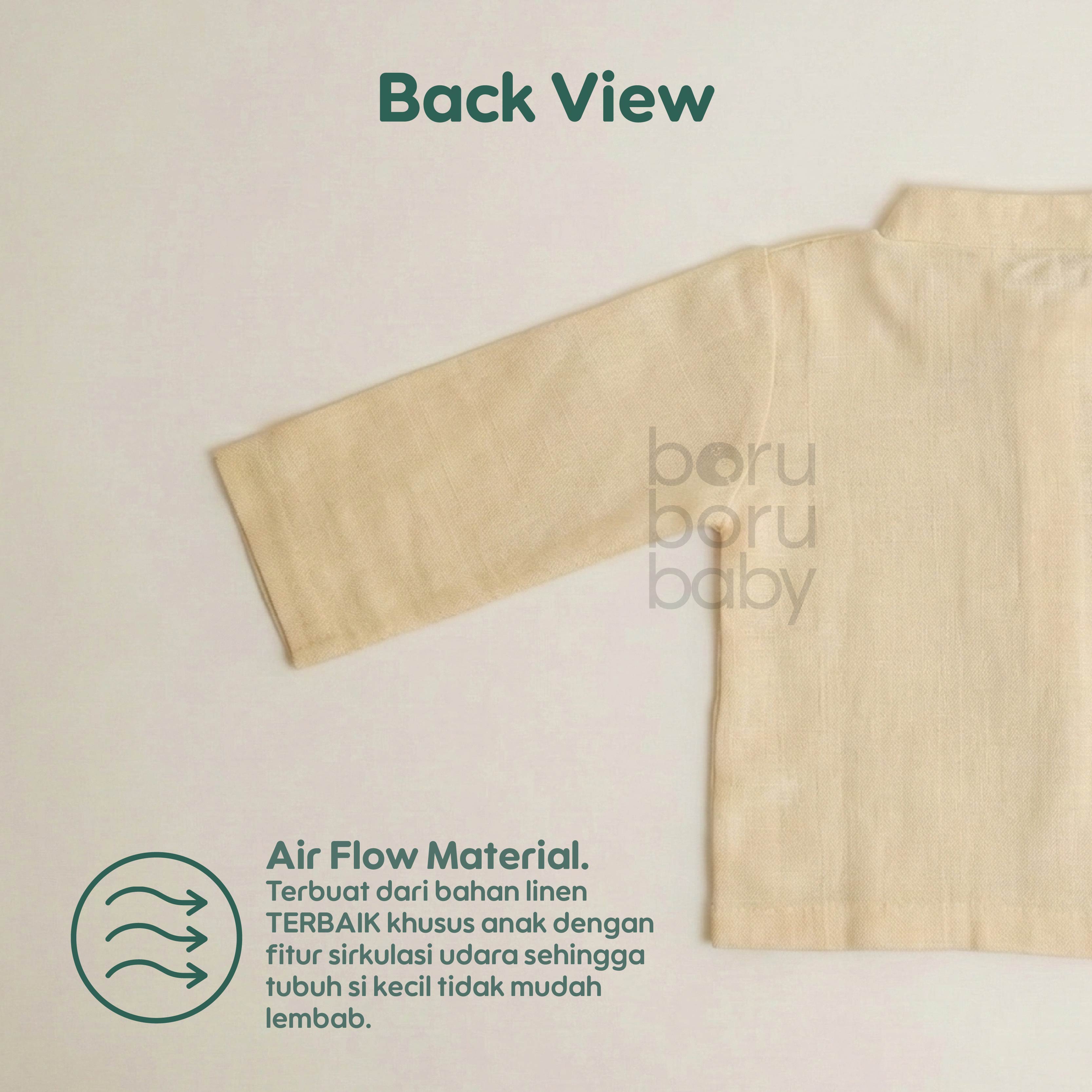 Baju Bayi Muslim Paket - Zayan Baju Koko Set - Kemeja Celana Casual