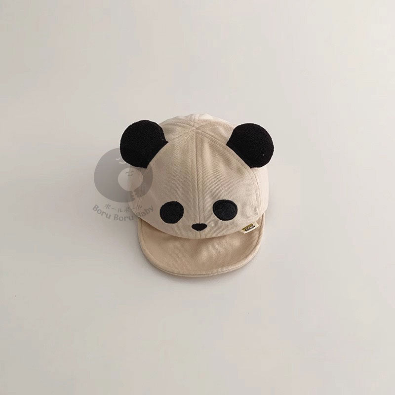 Topi Bayi Unisex - Panda Snapback Cap - Topi Outdoor Anak