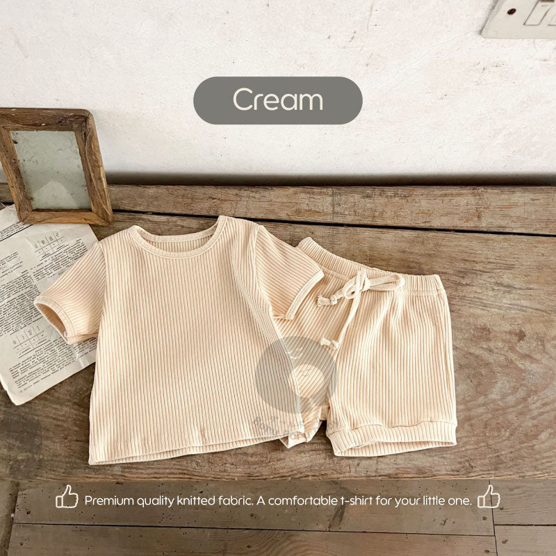 Saki Baby Summer Set UNISEX - Paket Baju Celana Setelan Bayi Musim Gugur