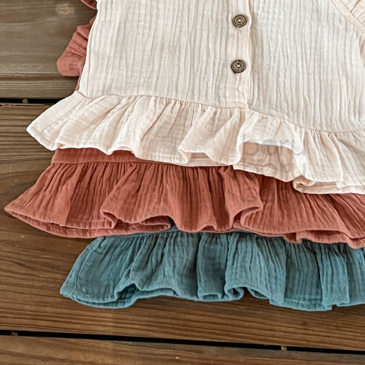 KARIN Shirt Set - Kaos Celana Bayi Perempuan - Baju Tangan Kutung Anak Perempuan
