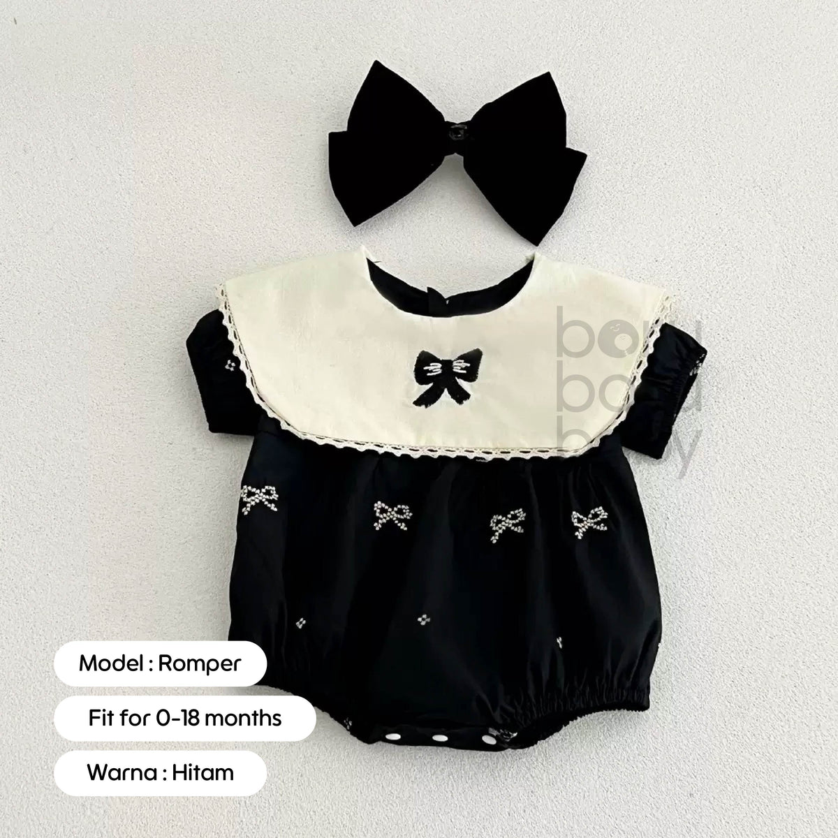 Velora romper & dress - Romper Dress Bayi Perempuan - Baby Girl Dress