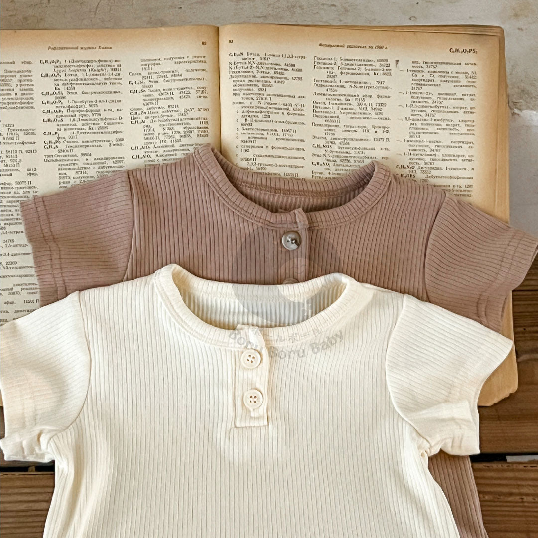 Baby Needle Rip Tshirt - Tshirt Basic Bayi - Baju Baby Basic