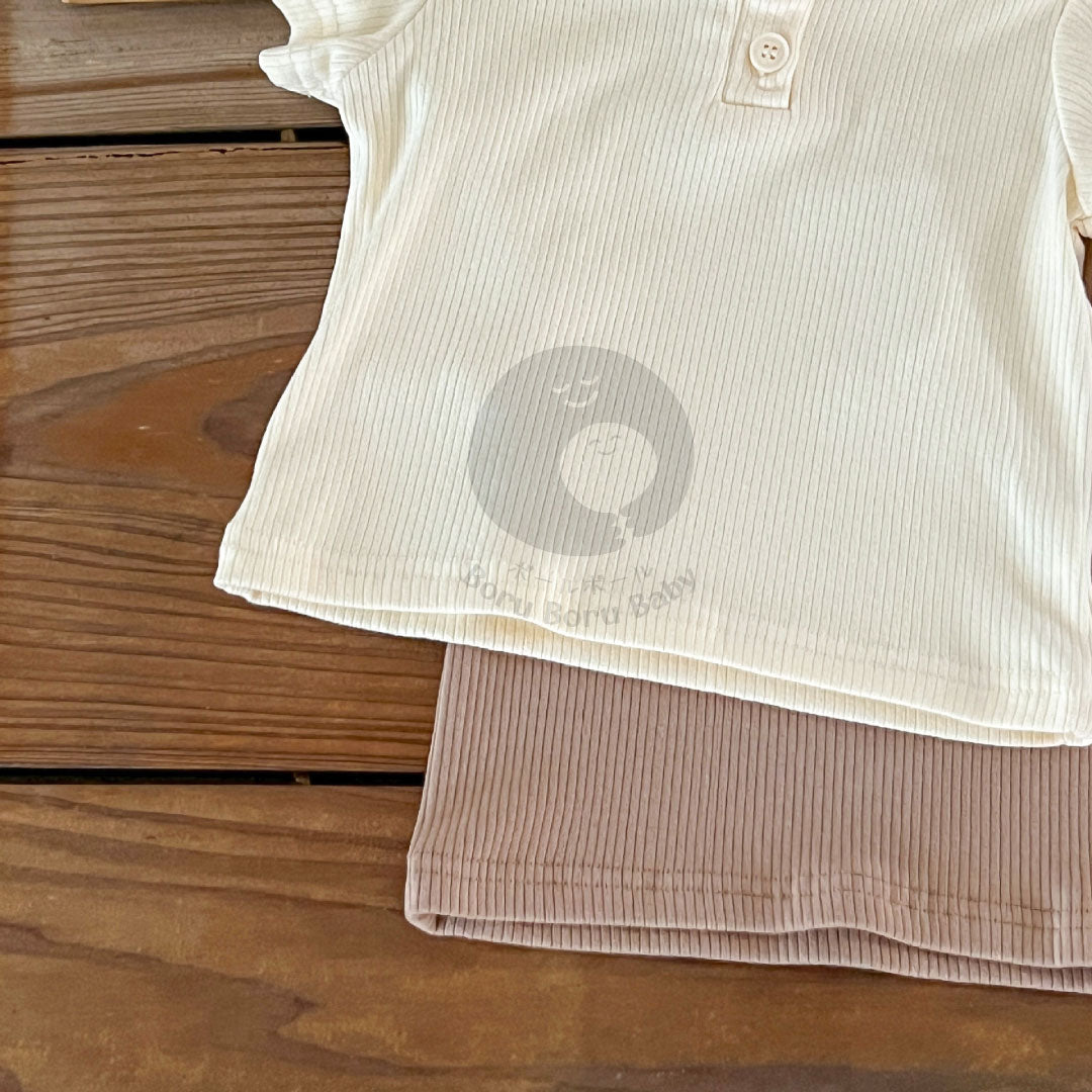 Baby Needle Rip Tshirt - Tshirt Basic Bayi - Baju Baby Basic