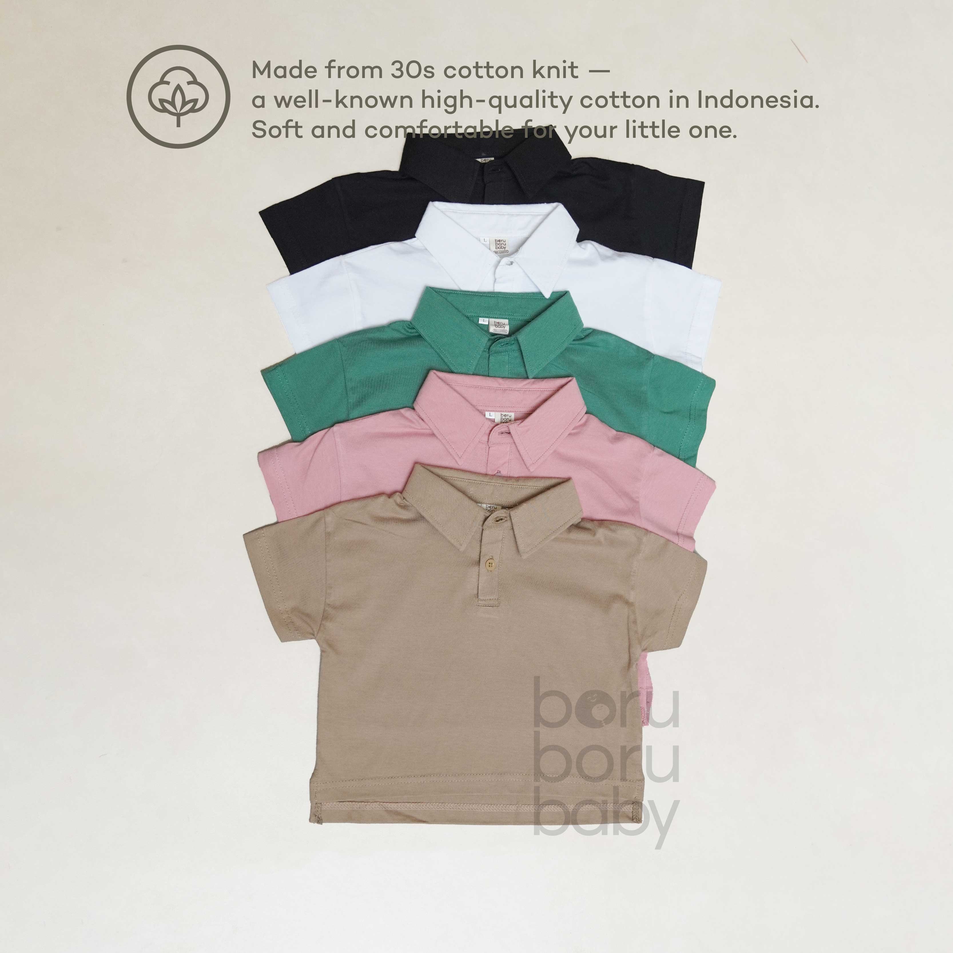 POLOO Tshirt - polo baby kids basic - polo Oversize Shirt anak sport