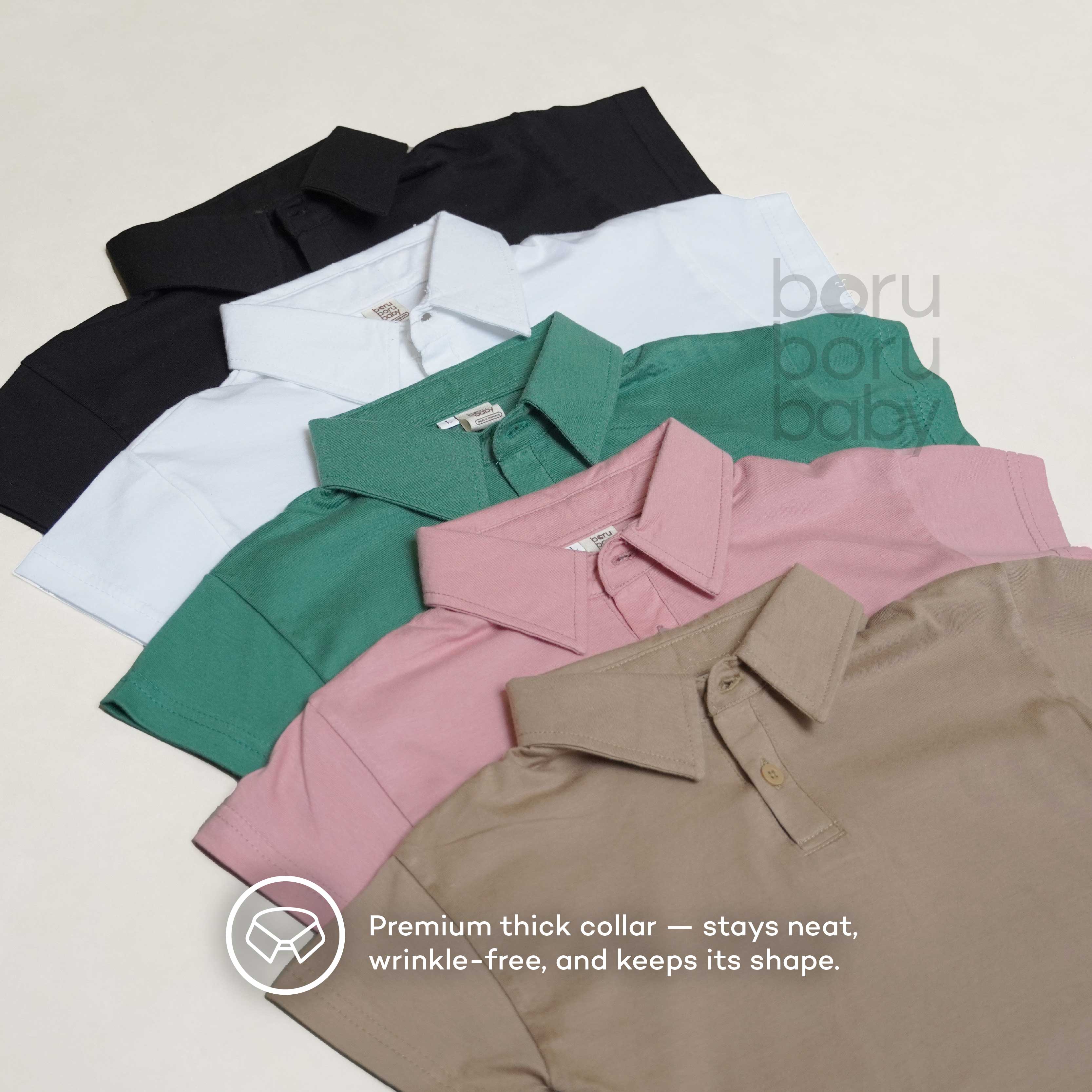 POLOO Tshirt - polo baby kids basic - polo Oversize Shirt anak sport