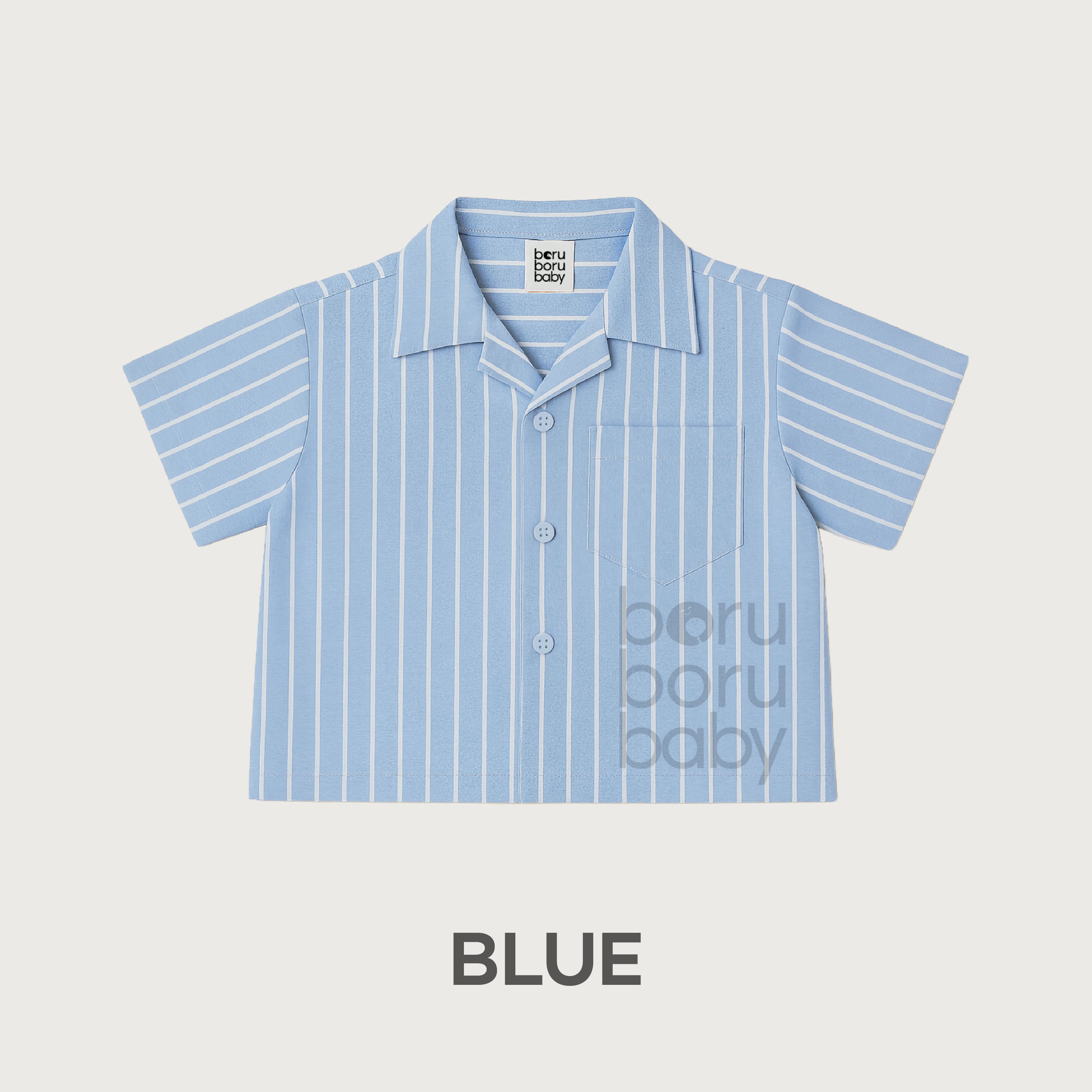 Nao Relaxed Shirt - Kemeja Bowling Bayi Unisex - Kemeja Relax Anak Unisex