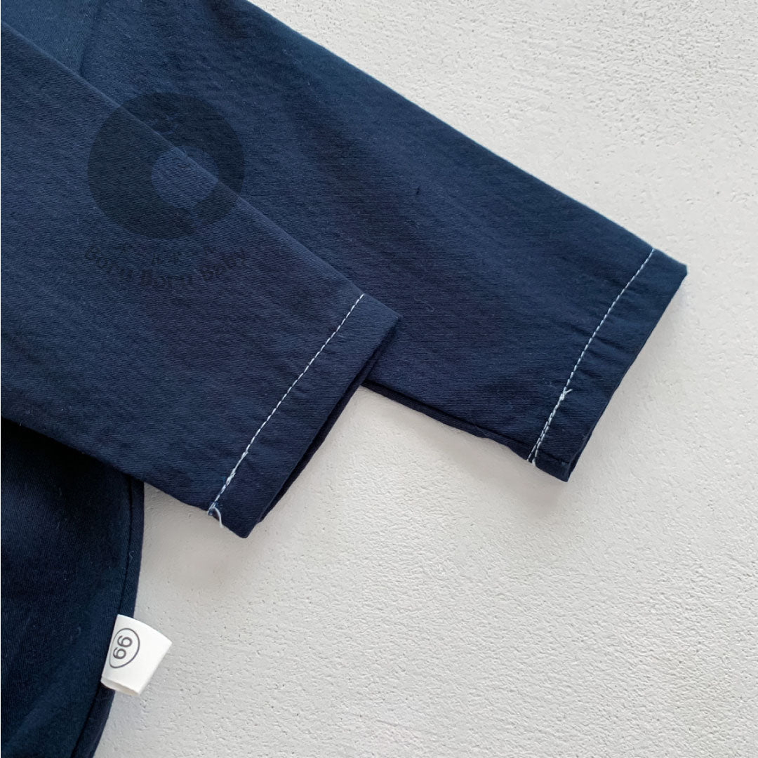 Kemeja Romper Jacob Shirt - Kemeja Dasi Bayi - Kemeja Semi Kasual