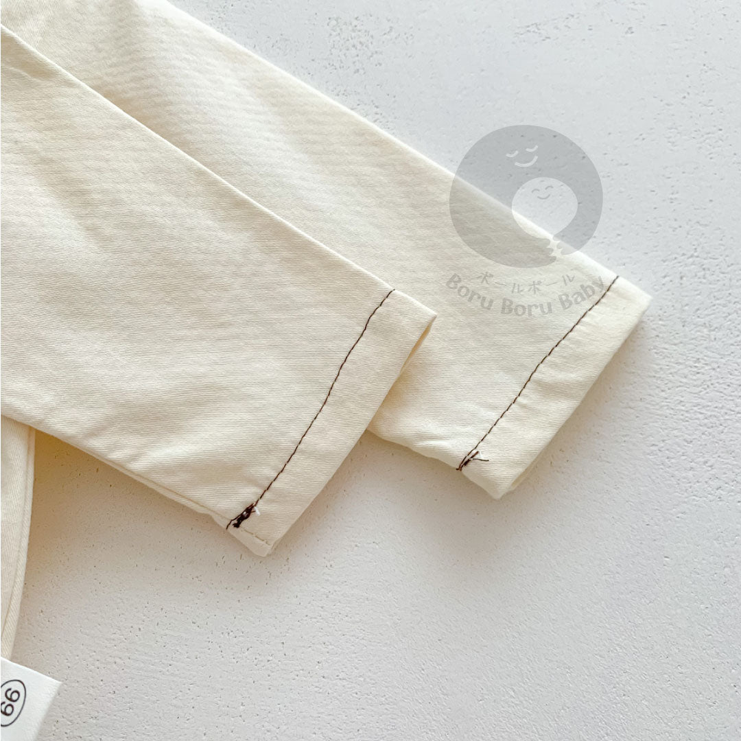 Kemeja Romper Jacob Shirt - Kemeja Dasi Bayi - Kemeja Semi Kasual