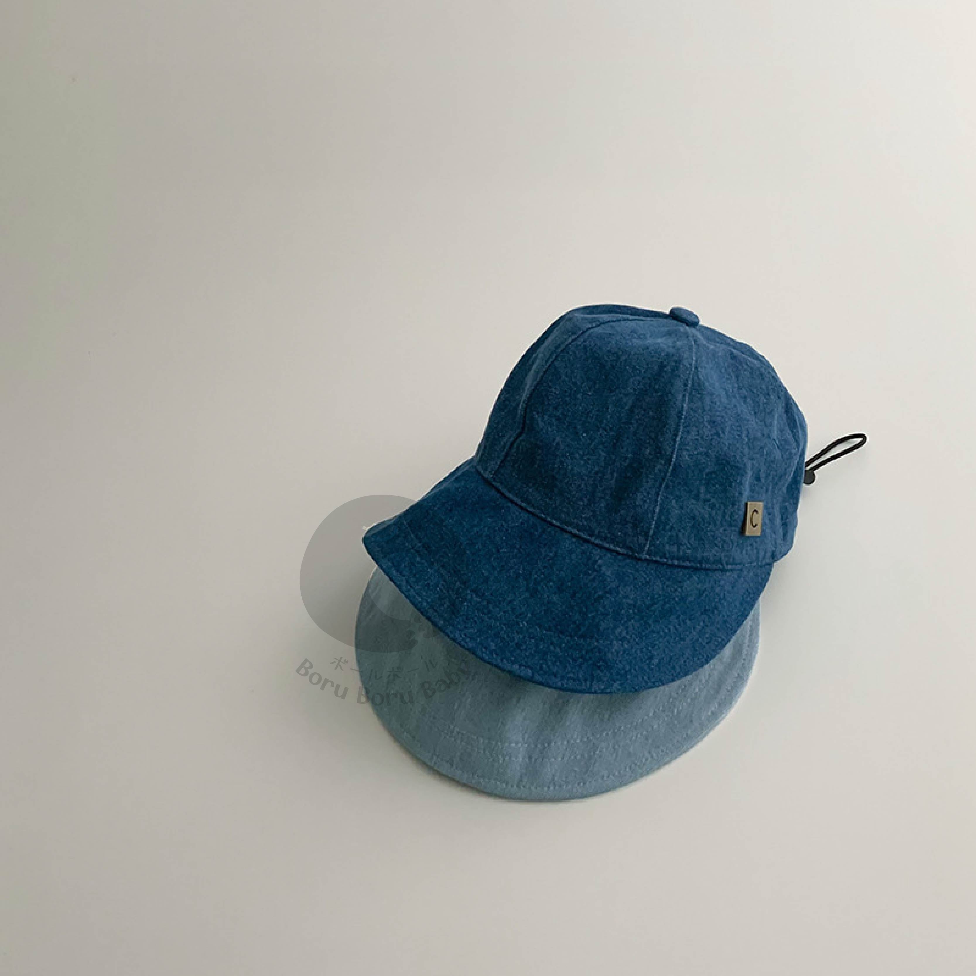 Topi denim bayi unisex - Luca Baseball Cap - Topi jeans outdoor anak