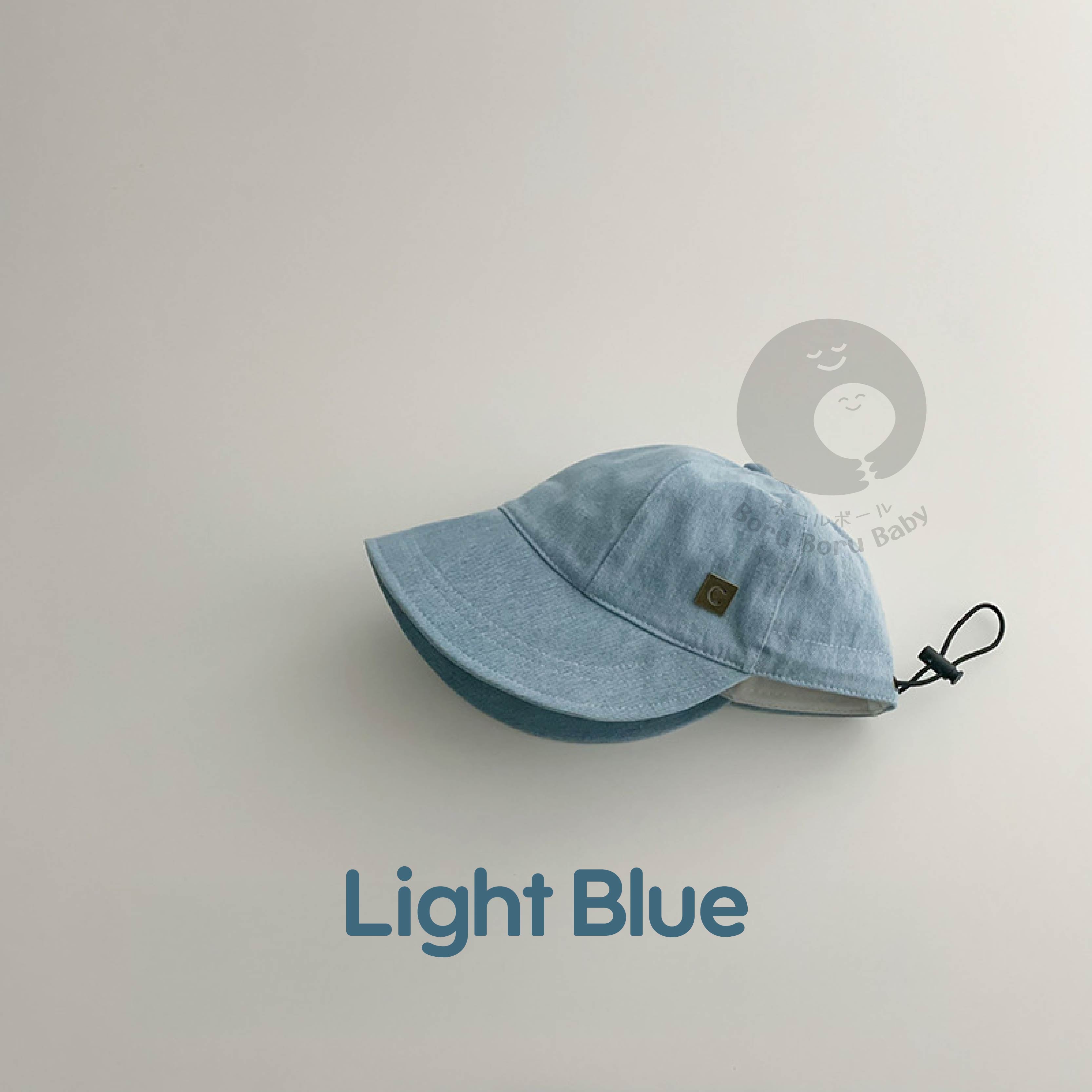 Topi denim bayi unisex - Luca Baseball Cap - Topi jeans outdoor anak