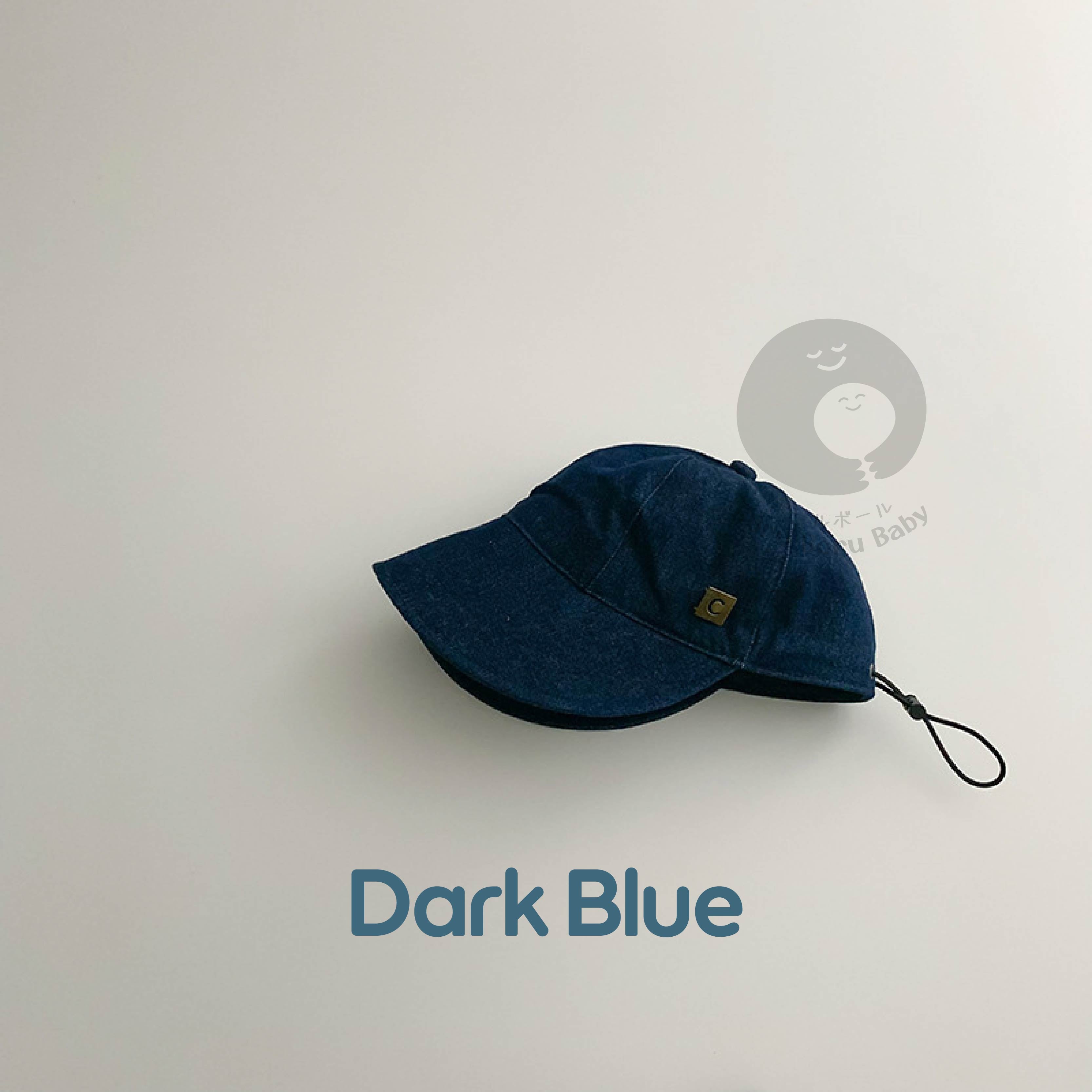 Topi denim bayi unisex - Luca Baseball Cap - Topi jeans outdoor anak