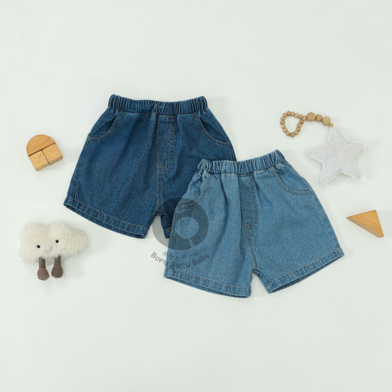 Baby Denim Short Pants - Celana Denim Jeans Bayi - Celana Pendek Bayi