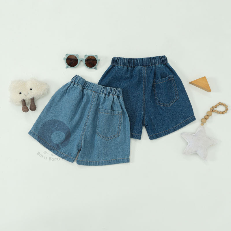 Baby Denim Short Pants - Celana Denim Jeans Bayi - Celana Pendek Bayi
