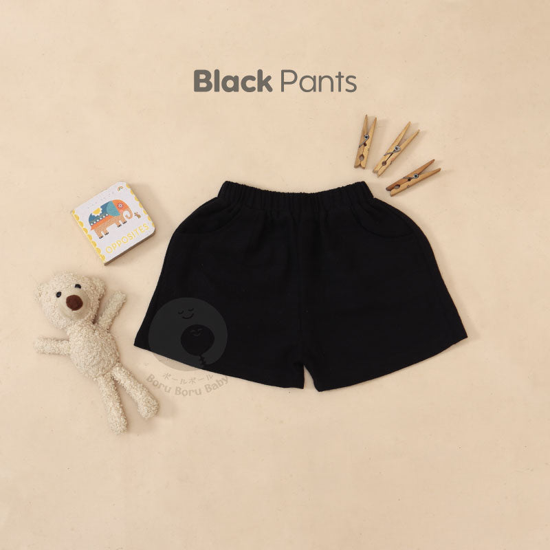 Baby Basic Short Pants - Celana Pendek Bayi Unisex - Celana Linen Bayi