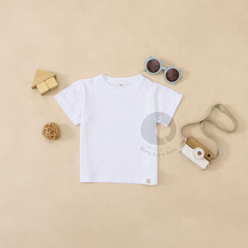 Simple basic top - Kaos atasan bayi - Tshirt bayi polos