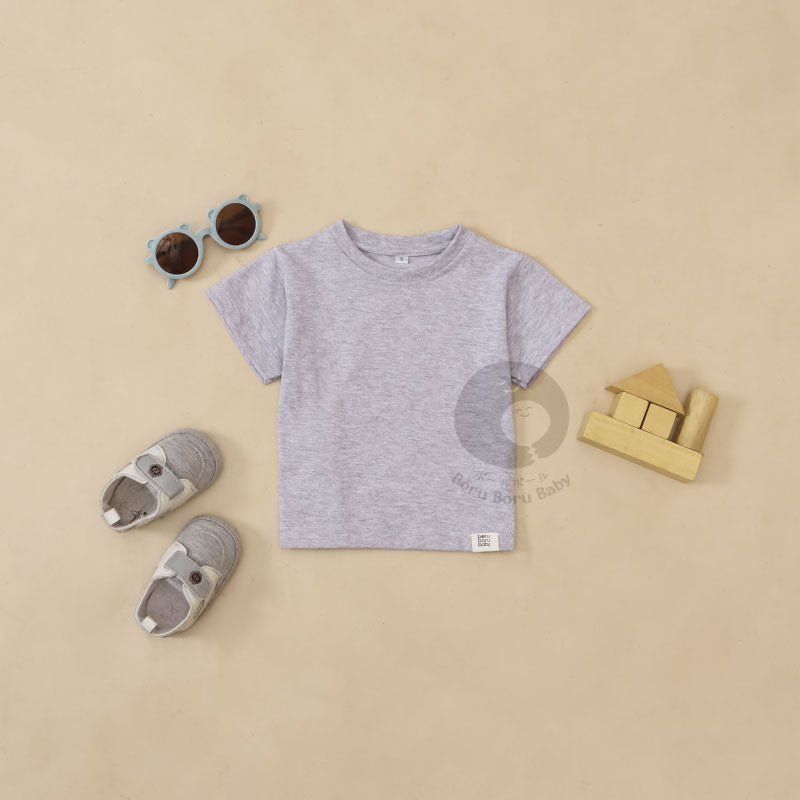 Simple basic top - Kaos atasan bayi - Tshirt bayi polos