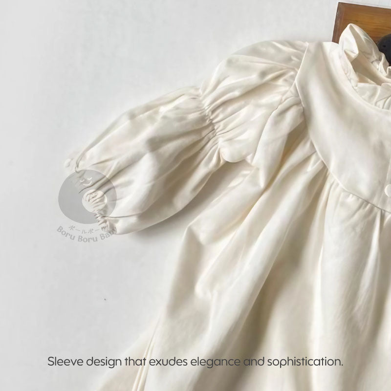 Baju bayi Lebaran Paket - Fayra Dress Gamis - Baju Rok Bayi Ramadan - Baju Bayi Muslim