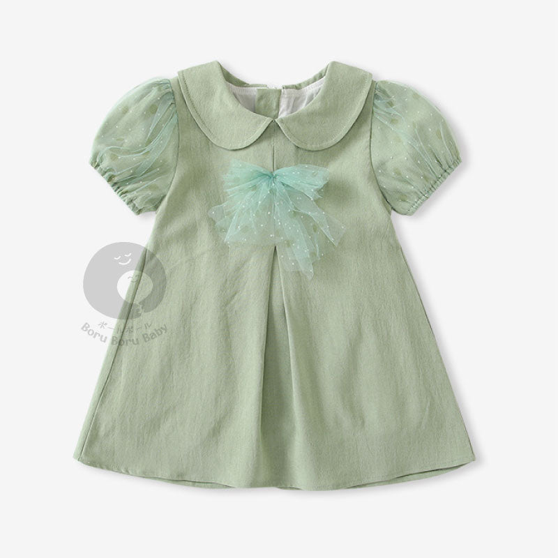 Baju bayi perempuan - Zendaya Lavender Dress Muslim - Baju Rok Bayi