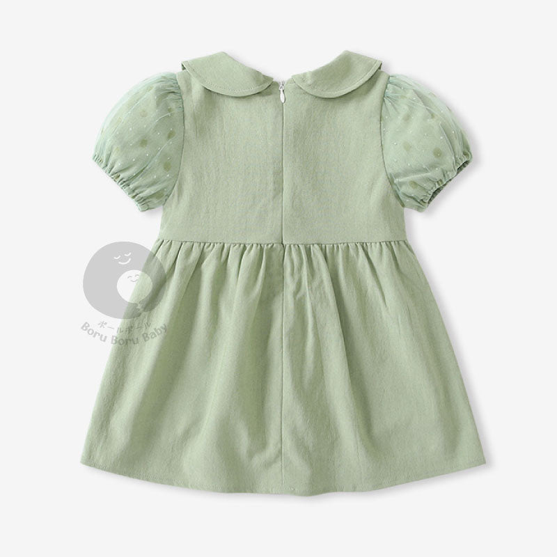 Baju bayi perempuan - Zendaya Lavender Dress Muslim - Baju Rok Bayi