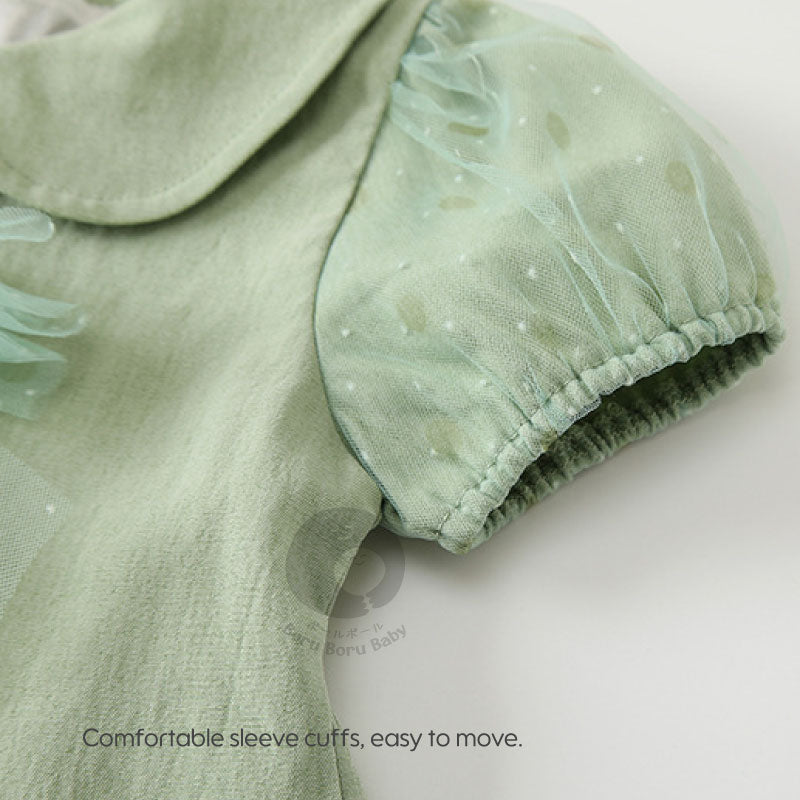 Baju bayi perempuan - Zendaya Lavender Dress Muslim - Baju Rok Bayi