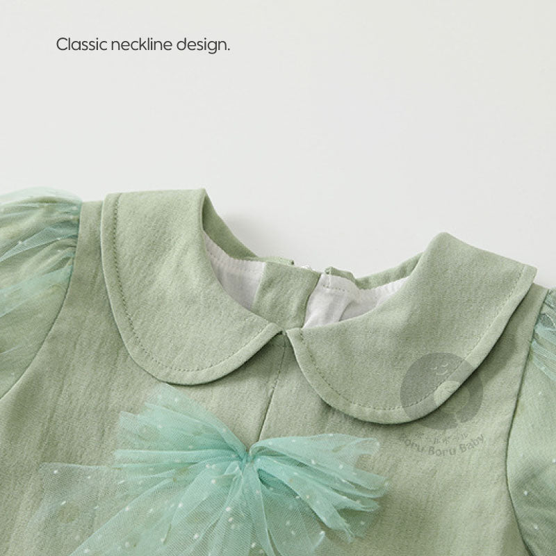 Baju bayi perempuan - Zendaya Lavender Dress Muslim - Baju Rok Bayi