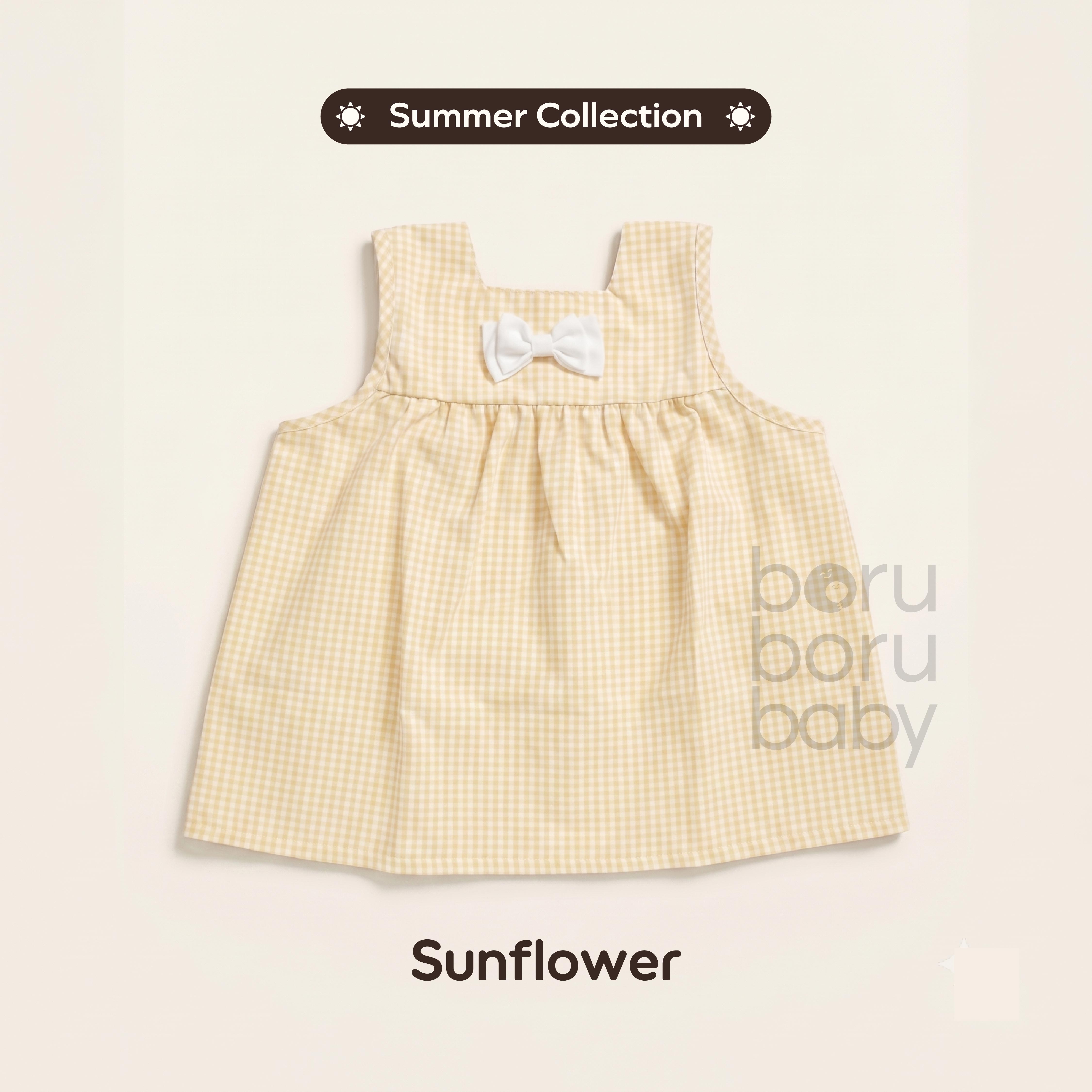Hikari Blouse Shirt - Kaos Bayi Perempuan - Baju Tangan Kutung Anak Perempuan