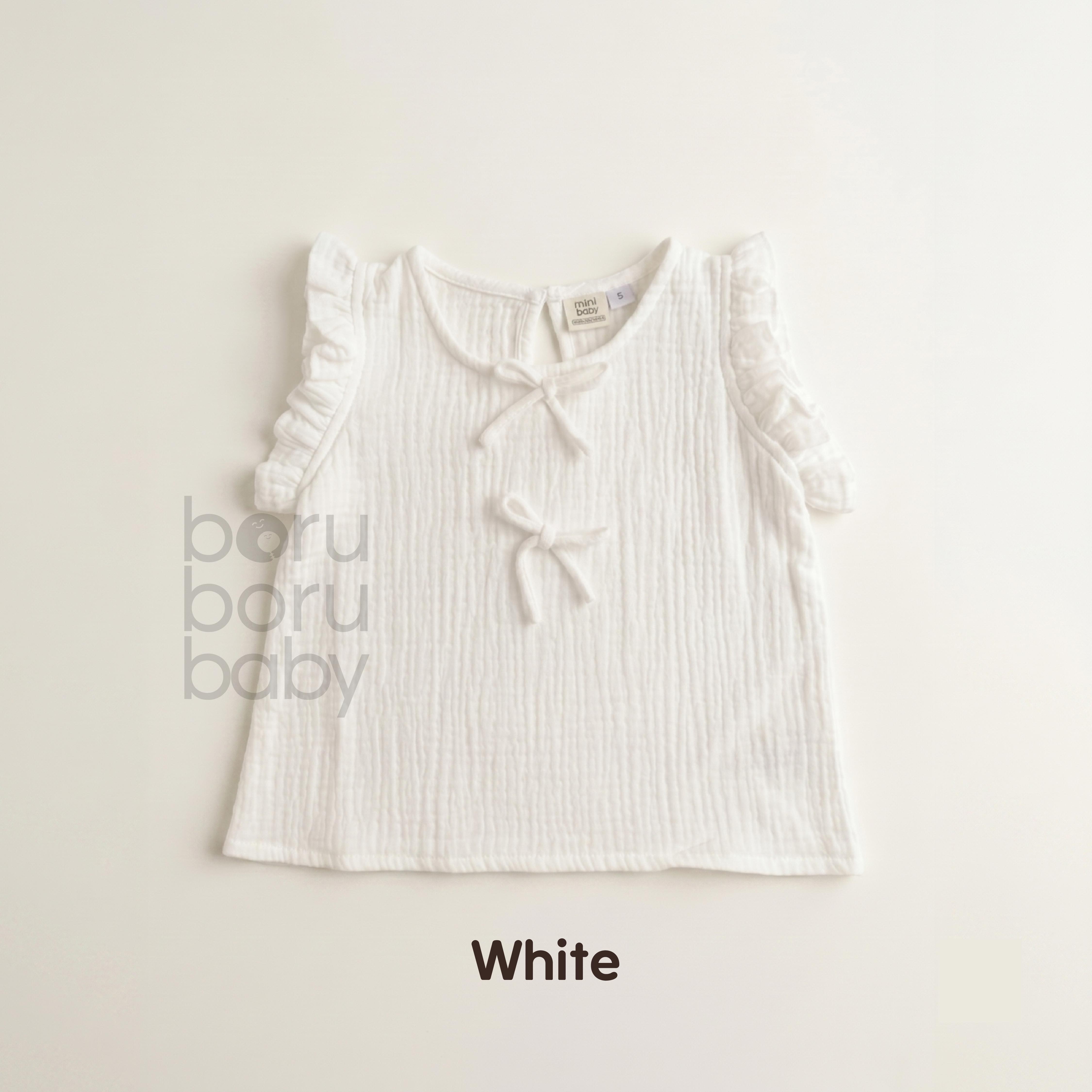 Kaoru Summer Shirt - Kaos Bayi Perempuan - Baju Tangan Kutung Anak Perempuan