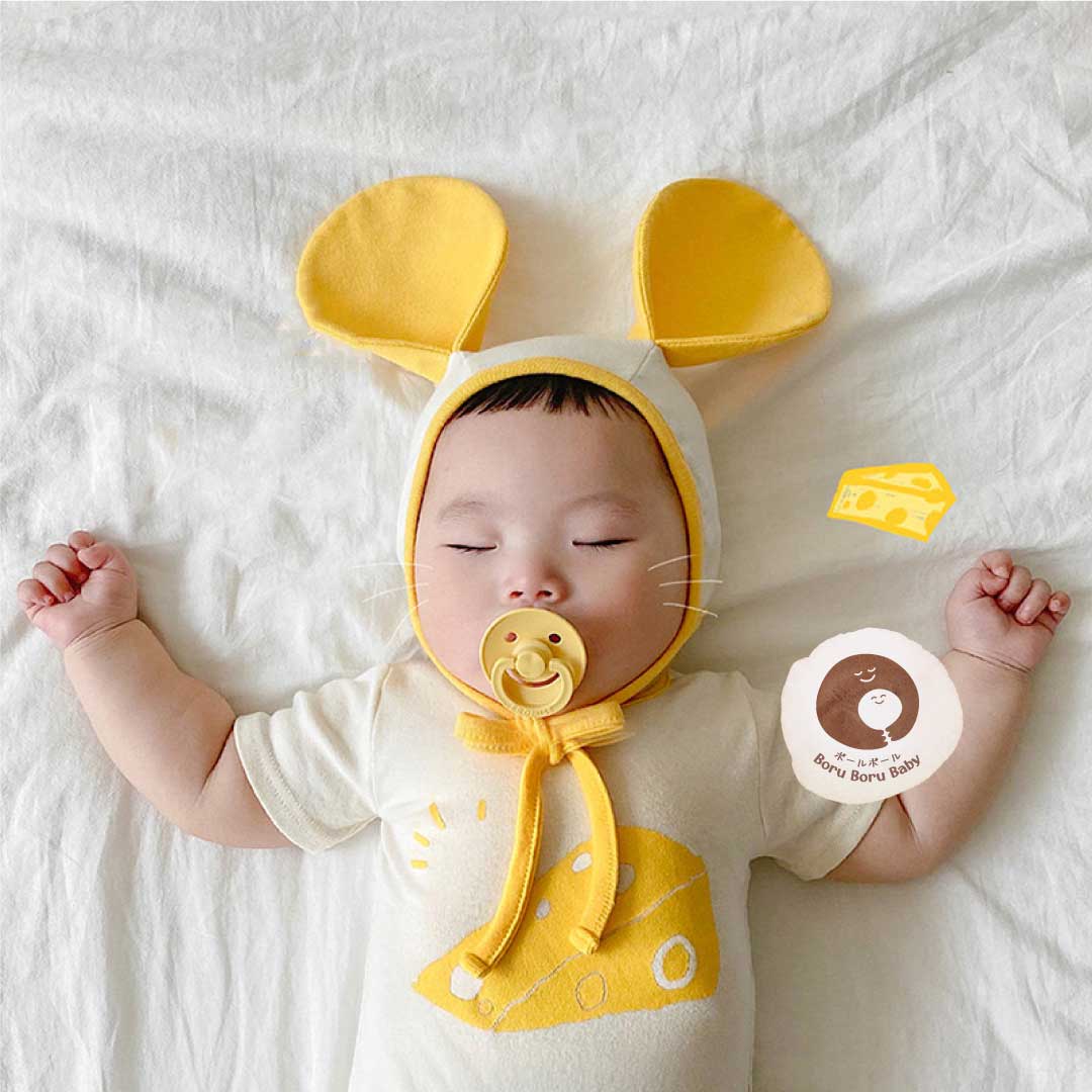 Cheese Mouse Romper