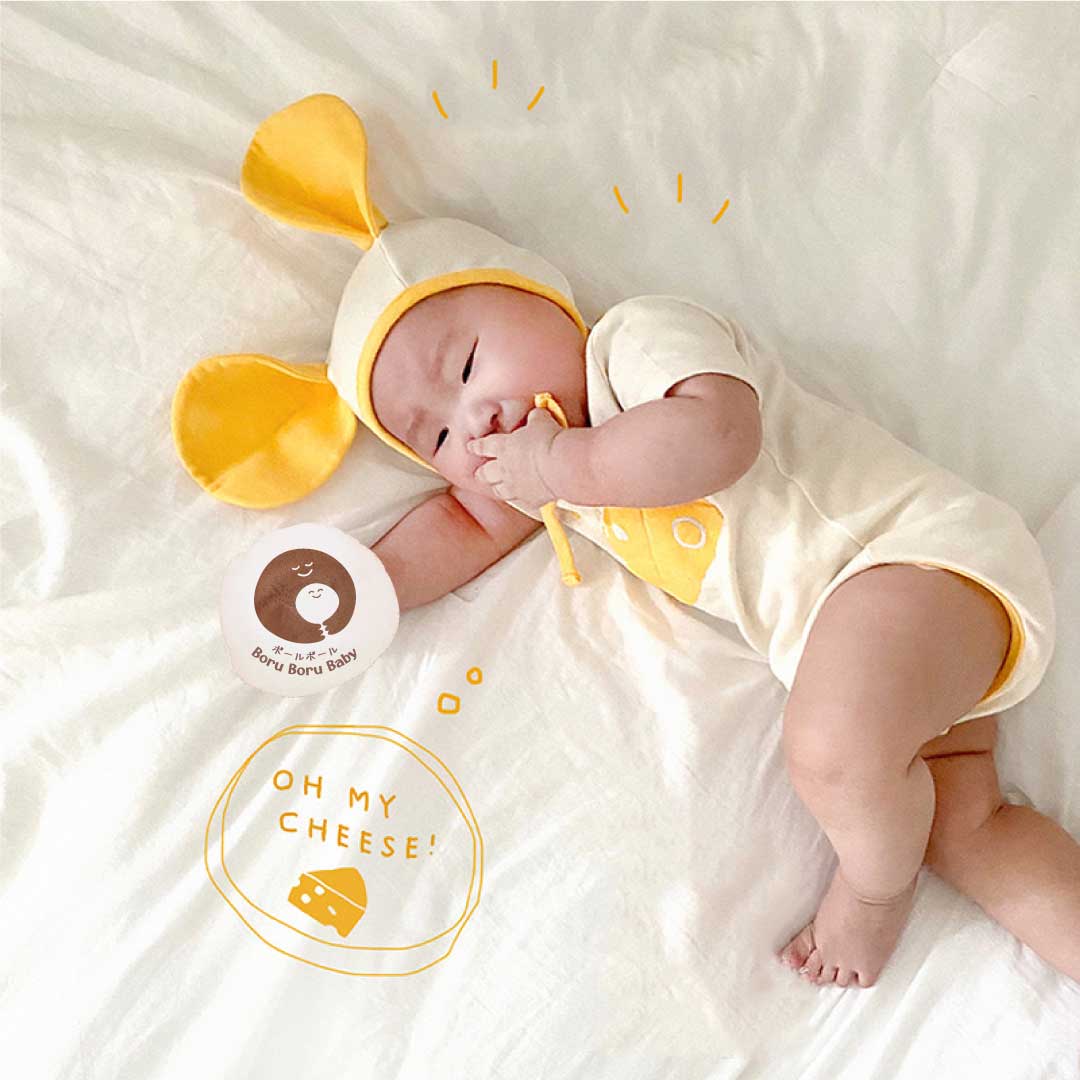 Cheese Mouse Romper