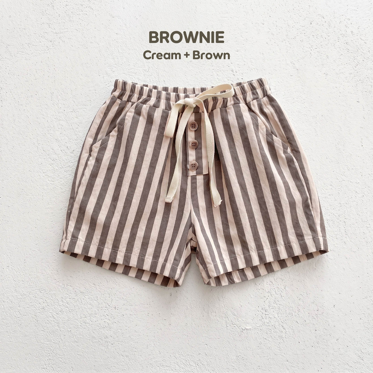 Piko Short Kids Pants - Celana Pendek Anak Stripe - Celana Tropis Anak
