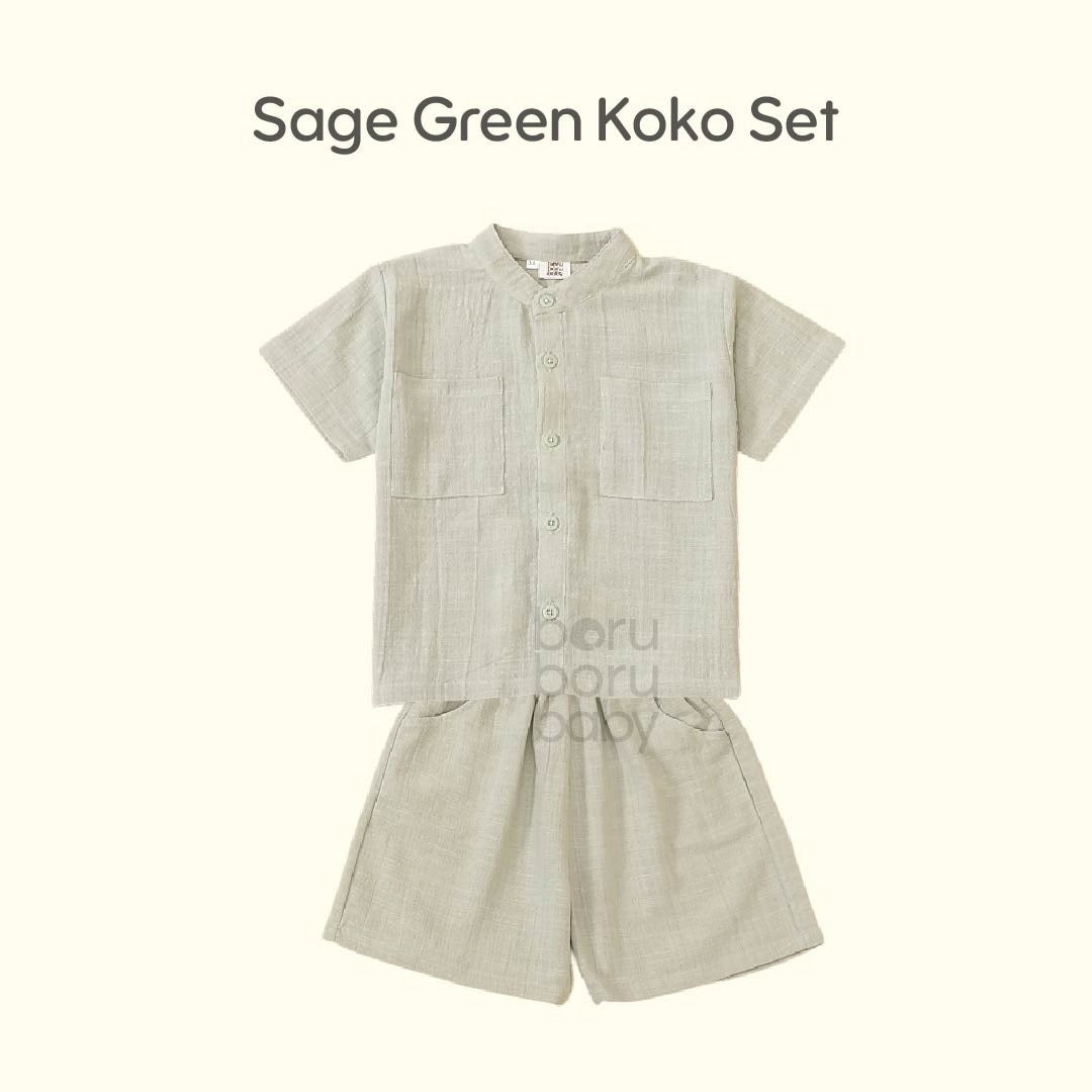 Baju Bayi Koko Premium - Paket Baju celana Casual - Baju Celana Baby Casual