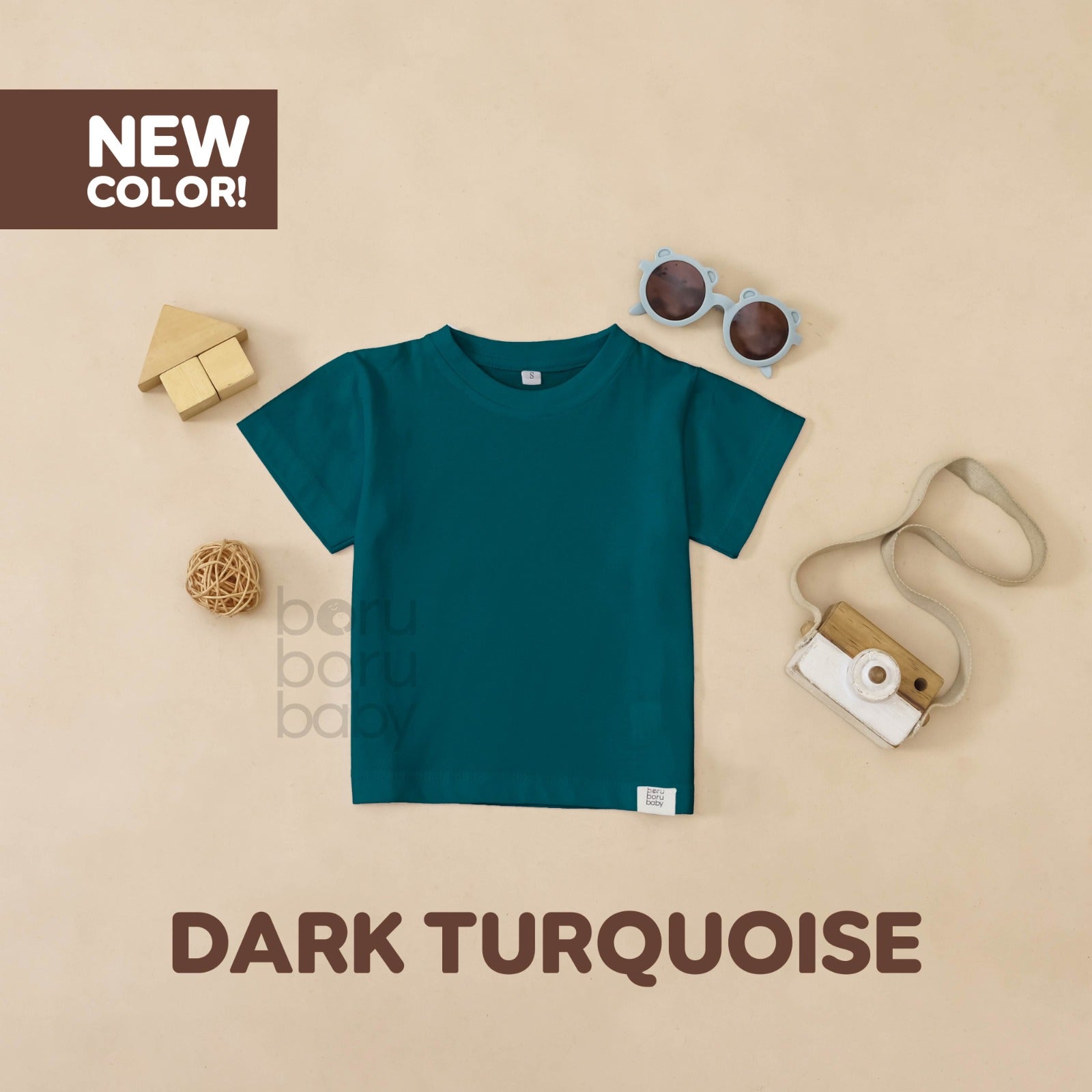 Simple basic top - Kaos atasan bayi - Tshirt bayi polos