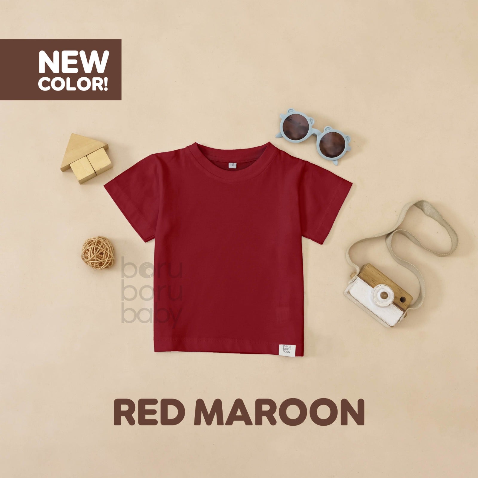 Simple basic top - Kaos atasan bayi - Tshirt bayi polos