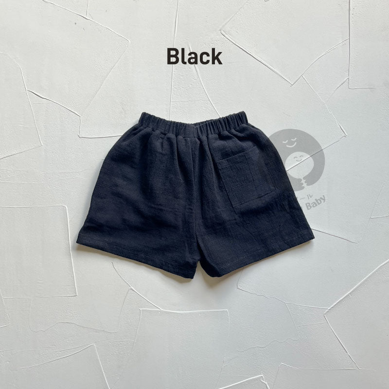 Baby Basic Short Pants - Celana Pendek Bayi Unisex - Celana Linen Bayi