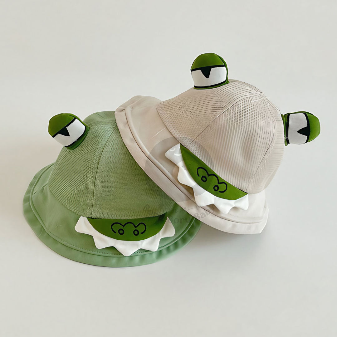 Green Frog Bucket Hat Outdoor
