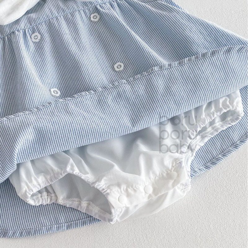 Baju bayi Perempuan Paket - Skyla Baby Dress - Baju Rok Bayi Romper