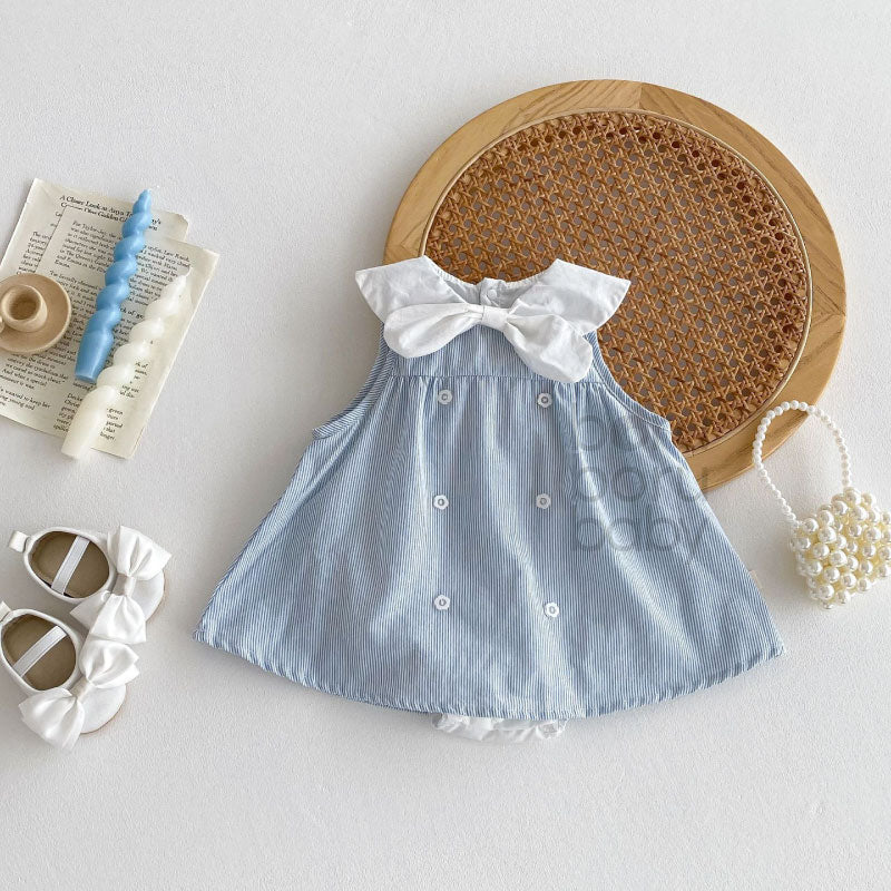 Baju bayi Perempuan Paket - Skyla Baby Dress - Baju Rok Bayi Romper