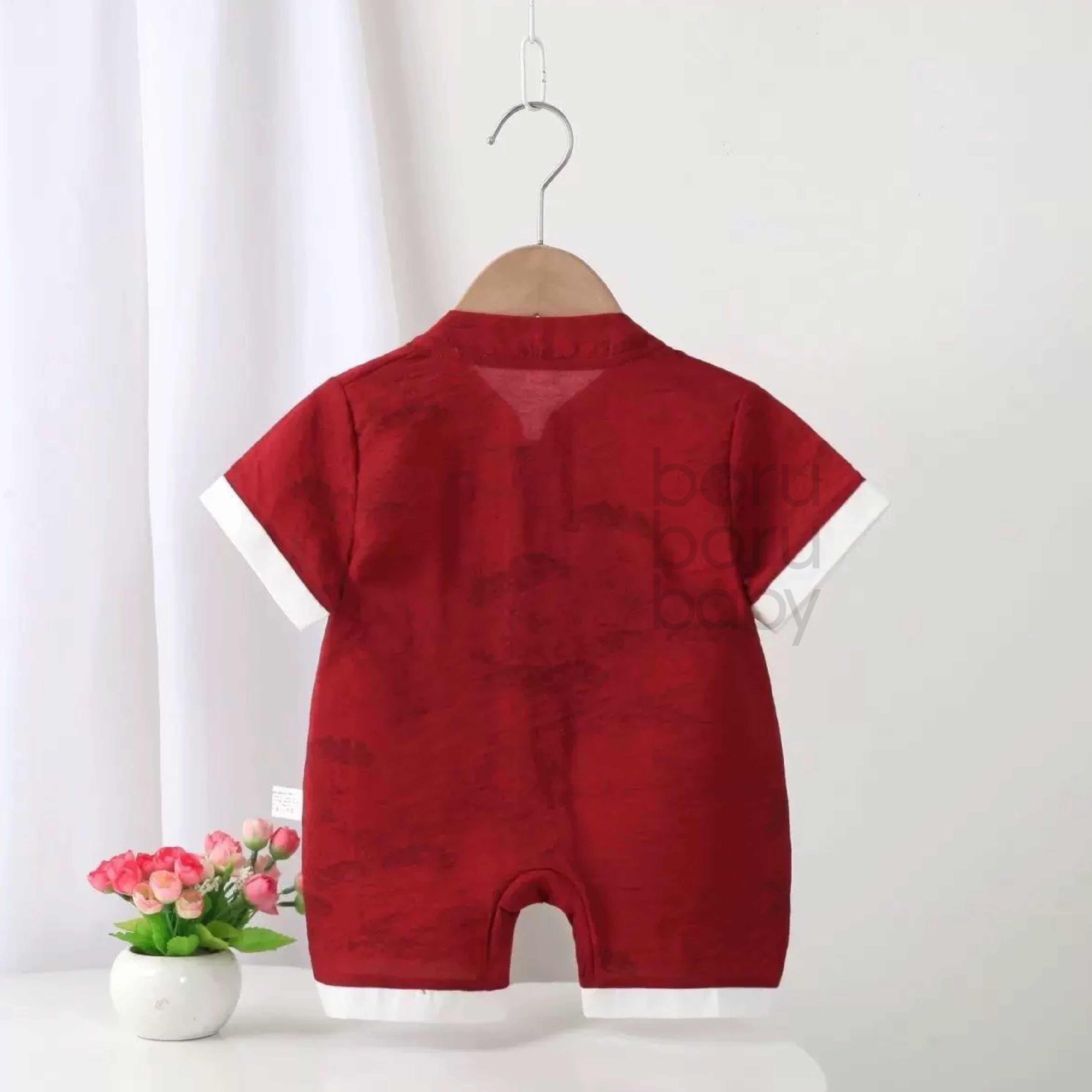 Cai Long Jumpsuit Imlek - Baju celana set chinese new year - kimono anak Sinchia