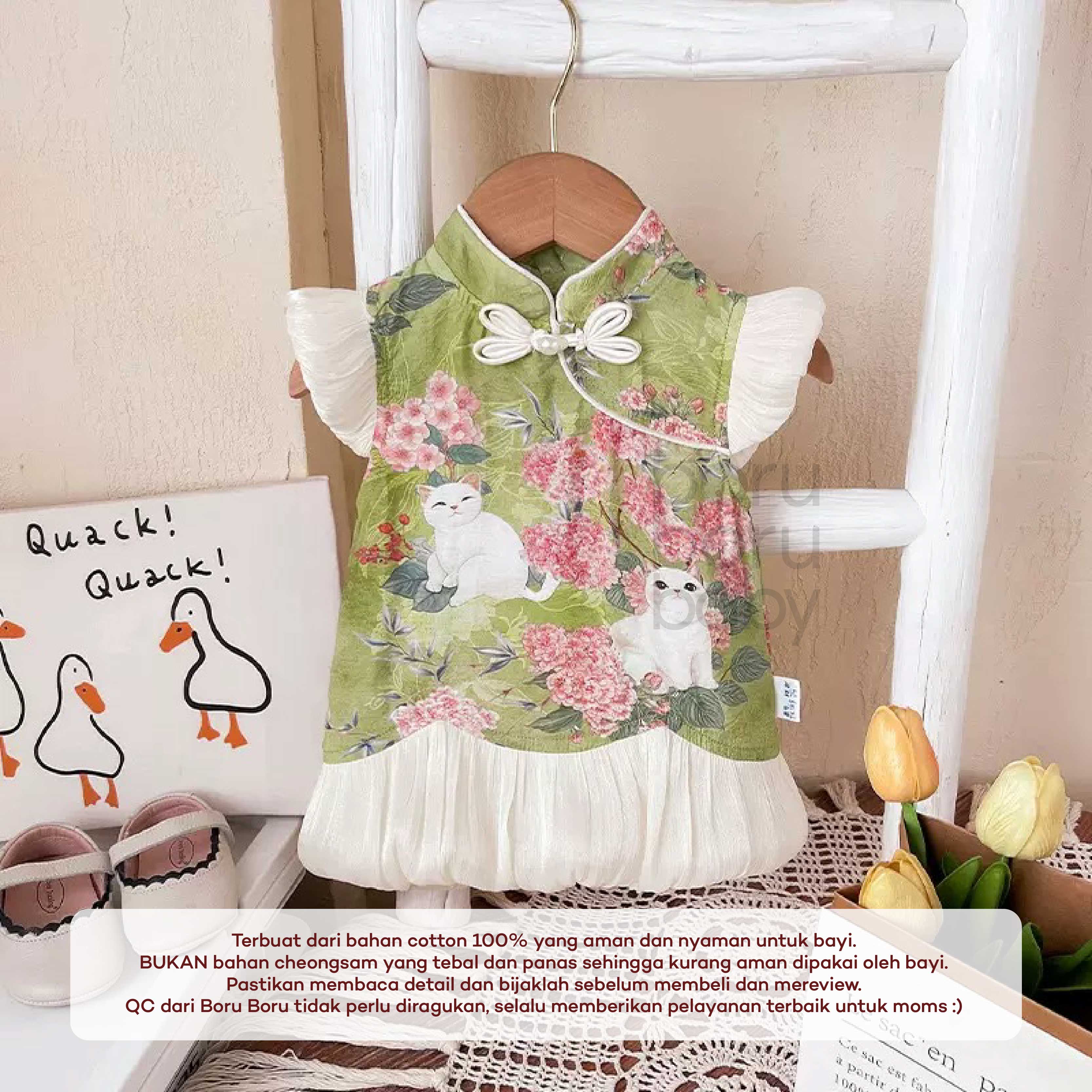 Xin Dress Imlek - Baju rok bayi chinese new year - Dress anak Sinchia