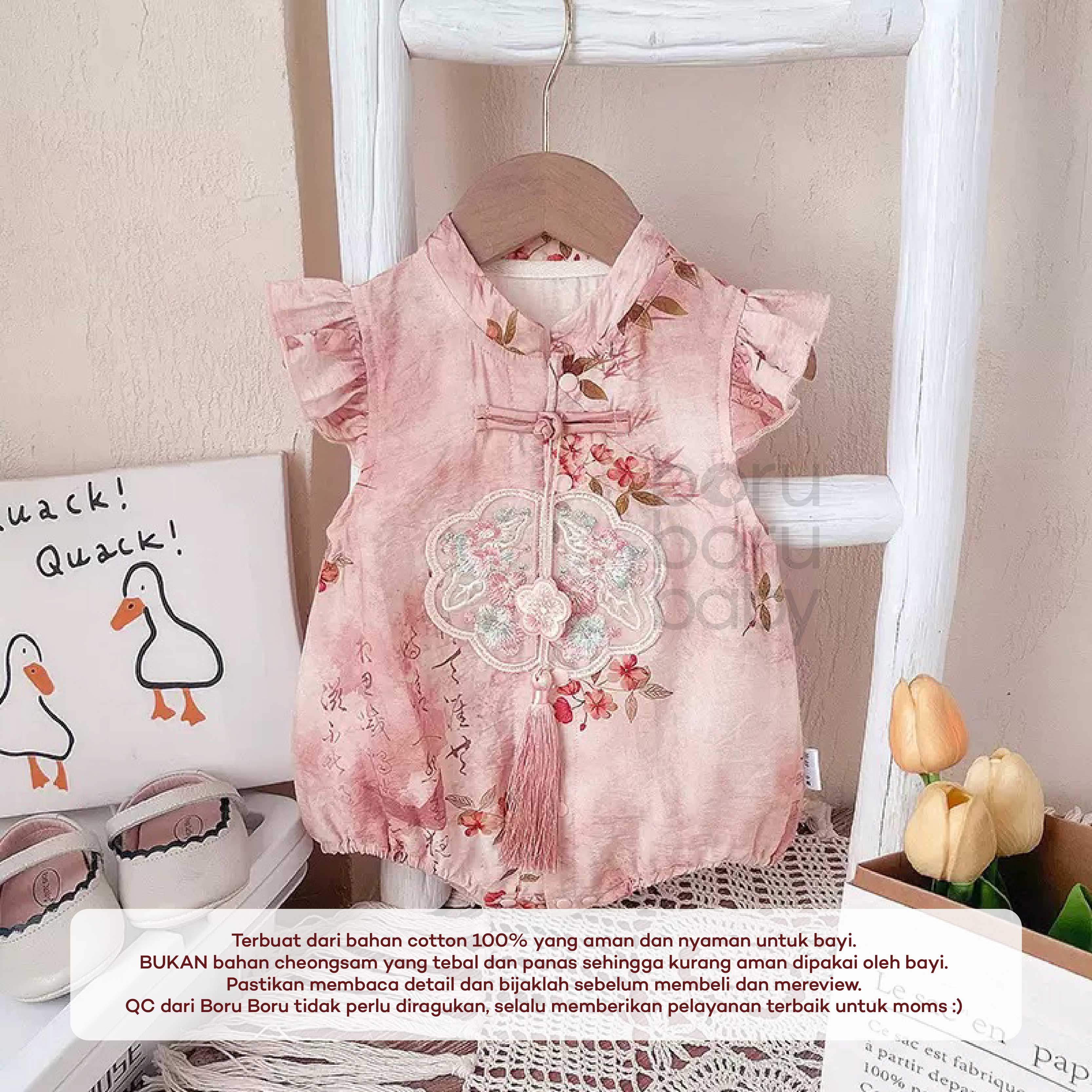 Yue Romper Imlek - Baju bayi chinese new year - Baju anak Sinchia