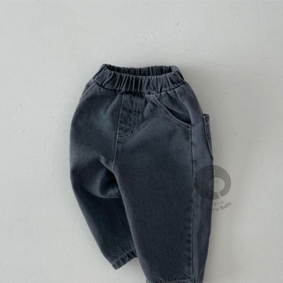 Baby Denim Long Pants - Celana Panjang Denim Jeans Bayi  - Celana Panjang Bayi