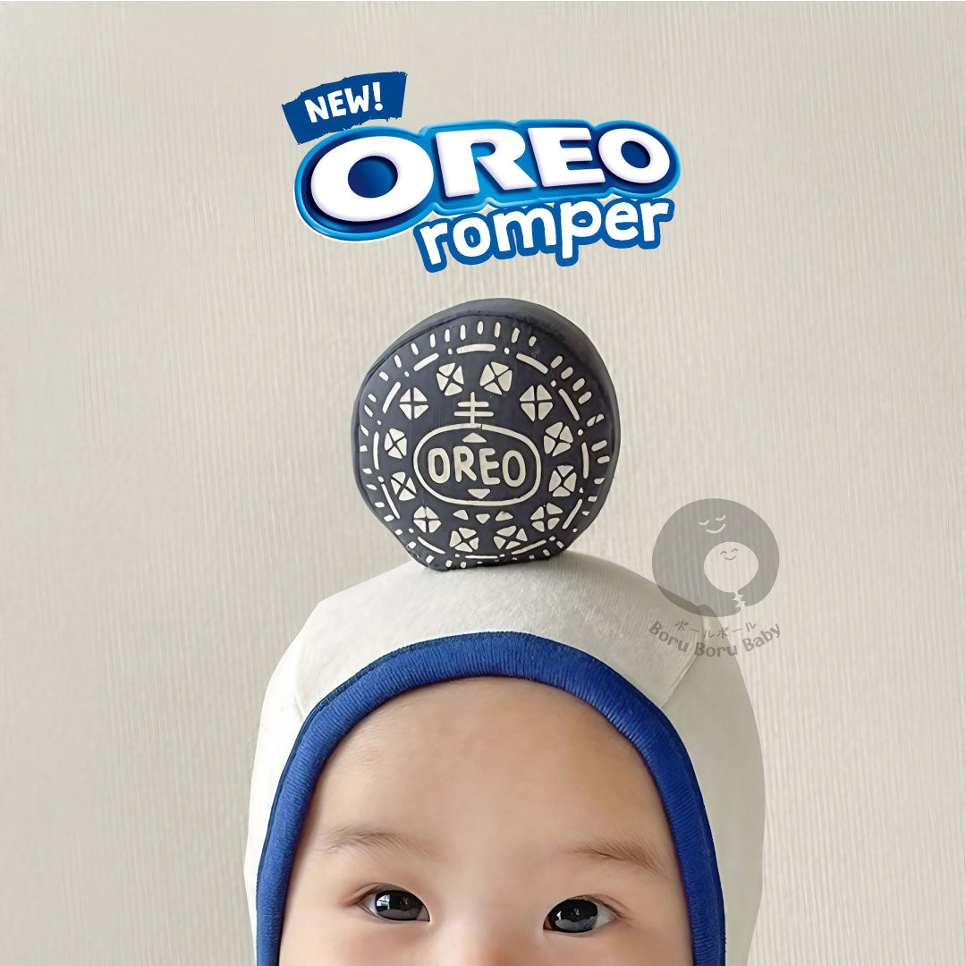 Baju bayi lucu - Romper bayi 3D - OREO - Kostum bayi