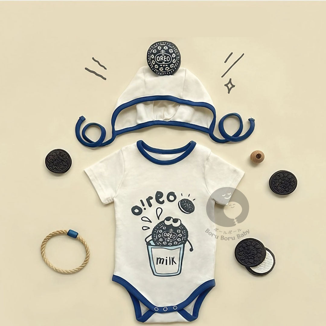 Baju bayi lucu - Romper bayi 3D - OREO - Kostum bayi