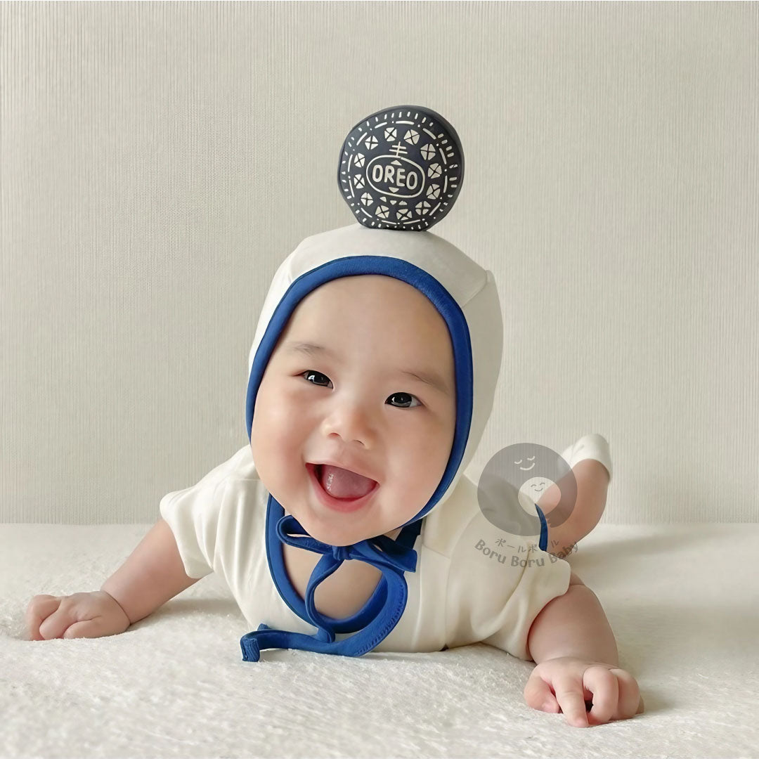 Baju bayi lucu - Romper bayi 3D - OREO - Kostum bayi