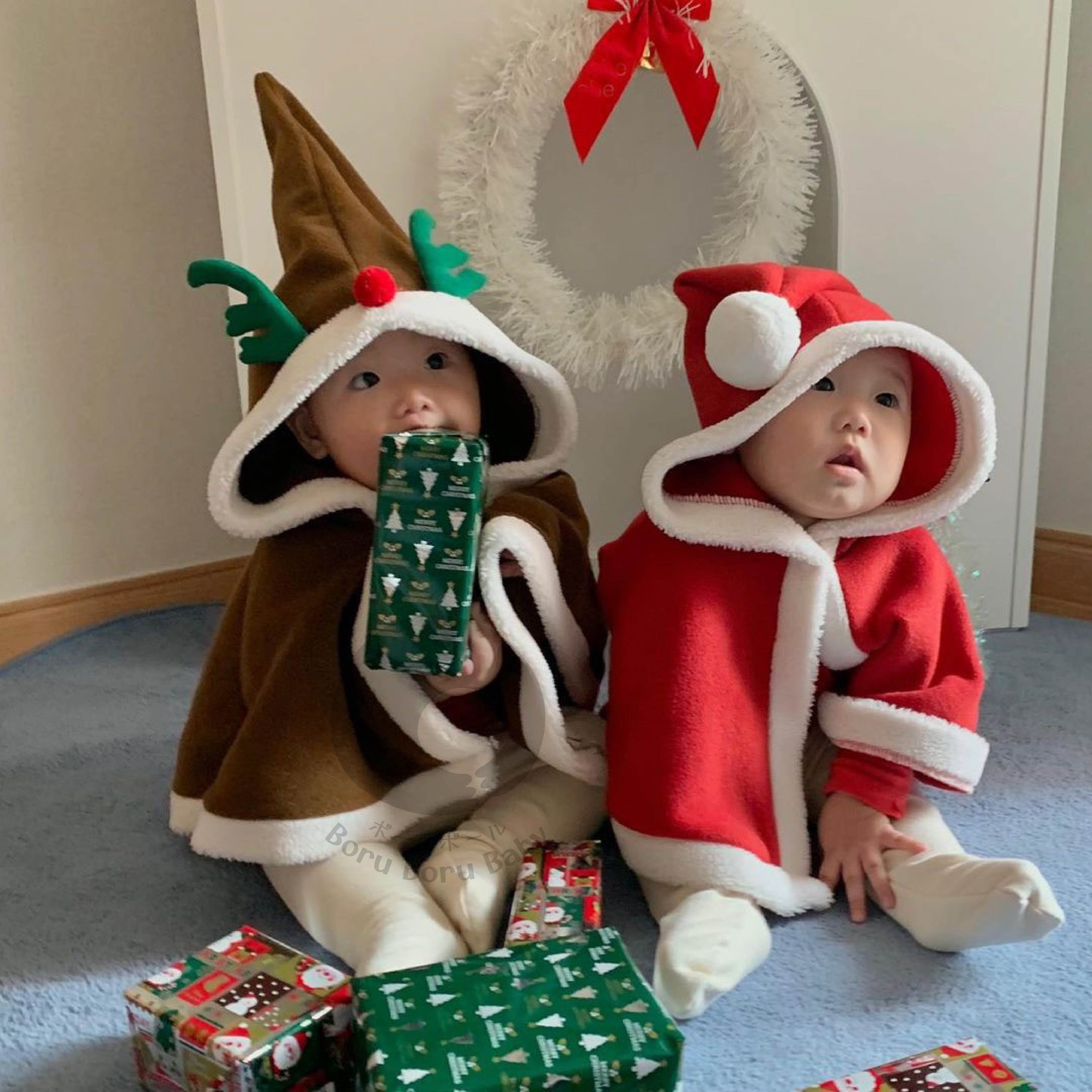 Baju bayi natal - Christmas Rope  - kostum natal bayi