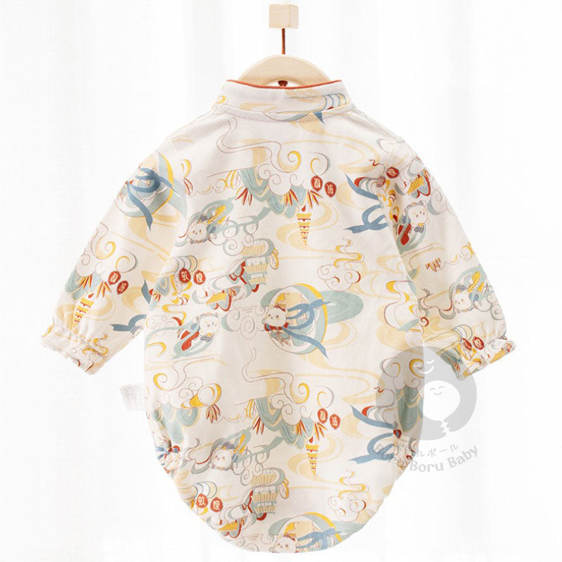 Baju bayi Imlek - Cloud Blossom Kimono - Cheongsam Chinese New Year - Baju Sinchia