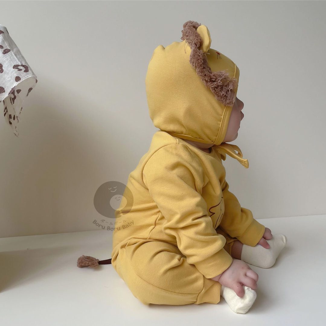 Baju bayi lucu - Romper bayi 3D - LION - Kostum bayi